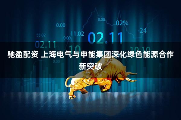驰盈配资 上海电气与申能集团深化绿色能源合作新突破
