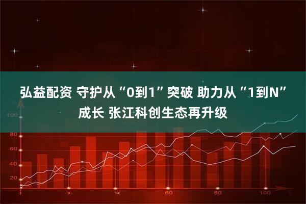 弘益配资 守护从“0到1”突破 助力从“1到N”成长 张江科创生态再升级