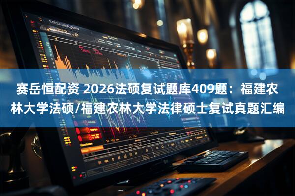 赛岳恒配资 2026法硕复试题库409题：福建农林大学法硕/福建农林大学法律硕士复试真题汇编